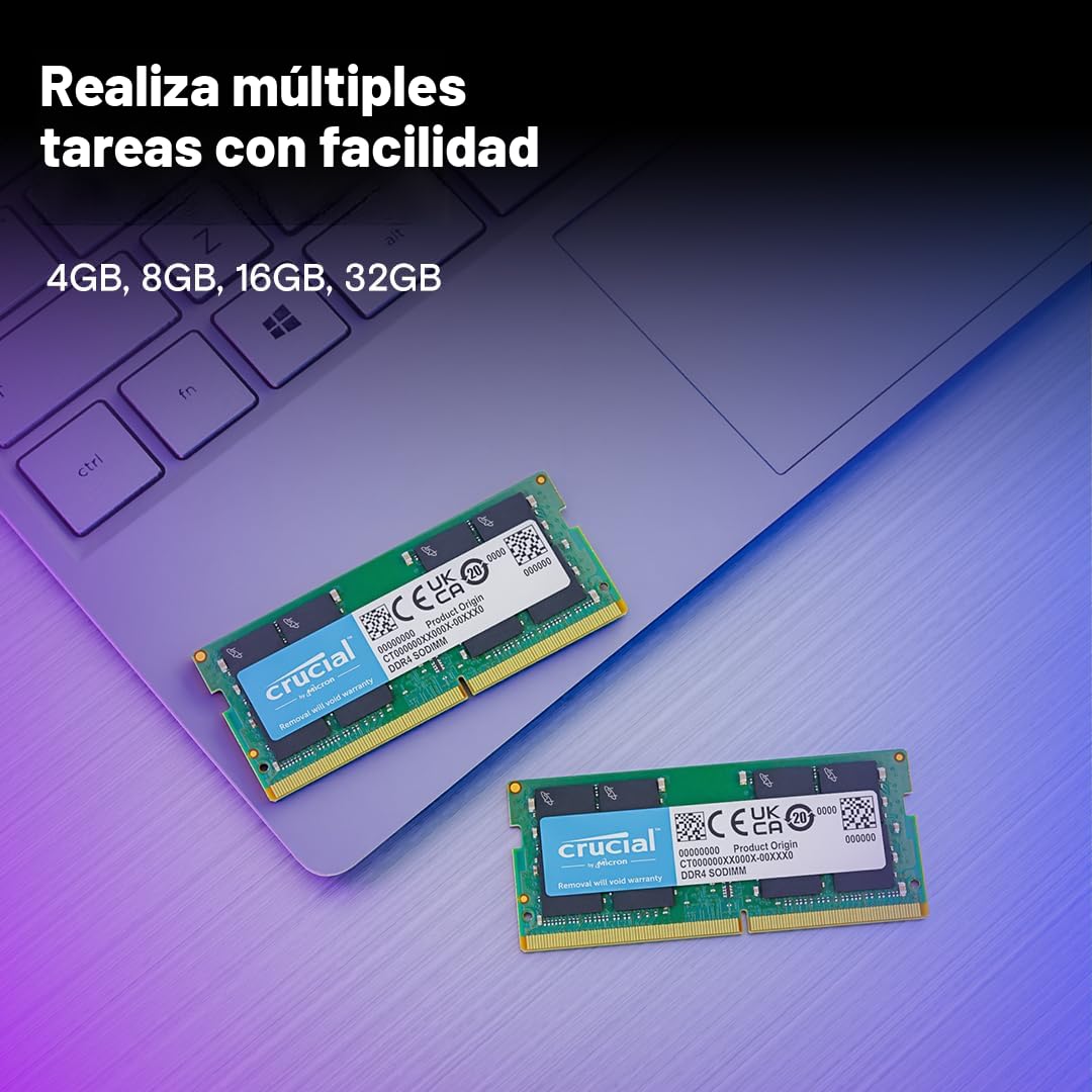 Amazon.com: Crucial Kit de memoria RAM DDR4 de 64GB (2x32GB